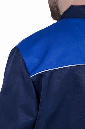 Халат «Стандарт» (т.синий-василек)