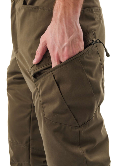 Костюм демисезонный «ГРАСК» куртка/брюки. цвет: хаки/т.хаки, ткань: Исландия