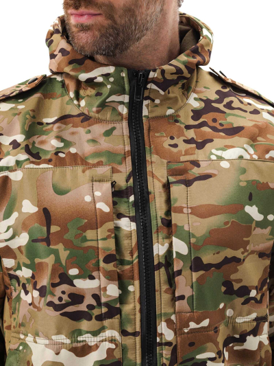 Костюм "КАСКАД" куртка/брюки, цвет: кмф "Мультикам ", ткань: Полофлис