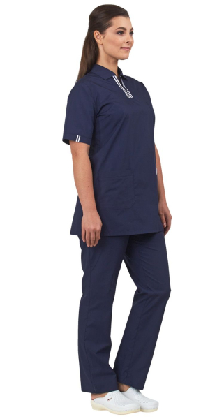 Комплект женский "Аура" синий