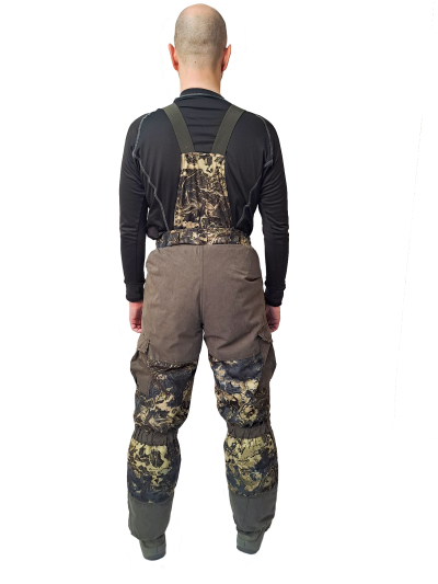 Костюм зимний «ГЕРКОН» куртка/брюки, цвет: кмф "ДЮНЫ/т.хаки", ткань: Алова/Финляндия