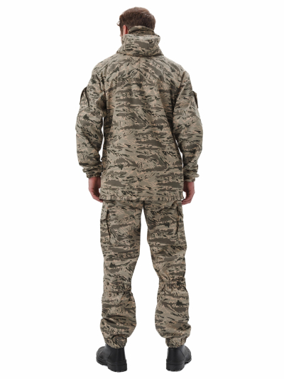 Костюм мужской "ГОРКА-М" куртка/брюки, цвет: кмф "Серый легион", ткань Рип-стоп