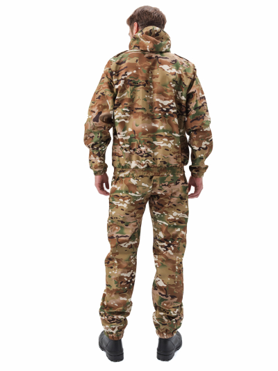 Костюм "КАСКАД" куртка/брюки, цвет: кмф "Мультикам ", ткань: Полофлис