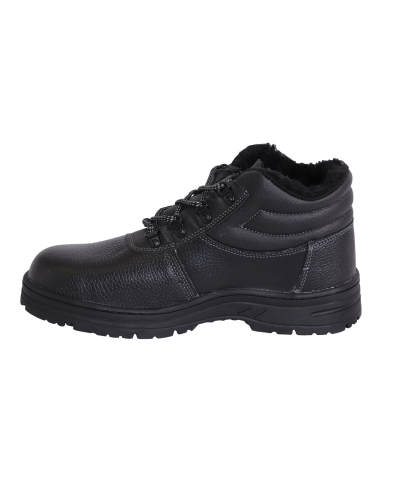 Ботинки "ТИТАН", кожа, МП, иск. мех, Нитрил