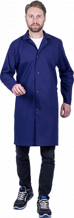 Халат рабочий "Диагональ" мужской
