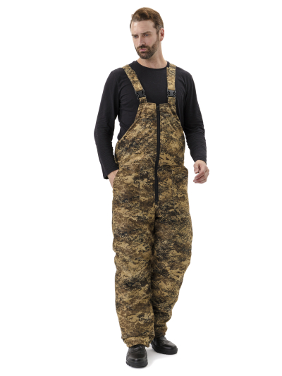 Костюм зимний "СКАНДИН" куртка/полукомб. цвет: кмф "ЯНТАРЬ", ткань: Алова