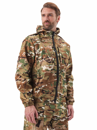 Костюм "КАСКАД" куртка/брюки, цвет: кмф "Мультикам ", ткань: Полофлис