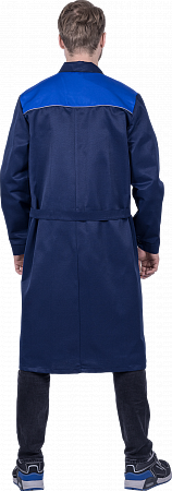 Халат «Стандарт» (т.синий-василек)