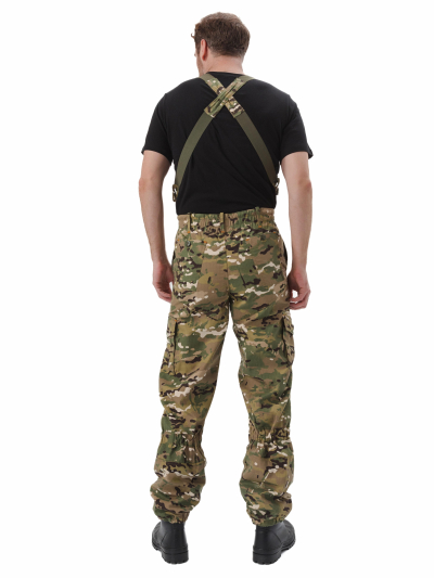 Костюм мужской "ГОРКА-М" куртка/брюки, цвет: кмф "Мультикам", ткань Рип-стоп