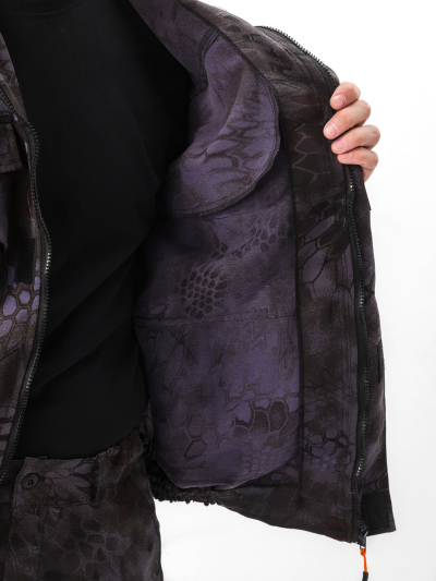 Костюм "БАРС" куртка/брюки, цвет: кмф "Черный питон", ткань: Грета