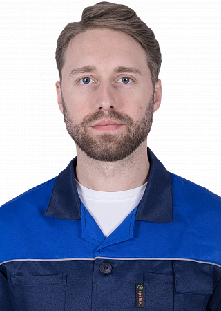 Халат «Стандарт» (т.синий-василек)