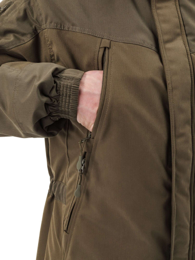 Костюм демисезонный «ГРАСК» куртка/брюки. цвет: хаки/т.хаки, ткань: Исландия