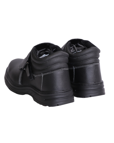 Ботинки сварщика "ТИТАН" кожа, МП МС, Нитрил