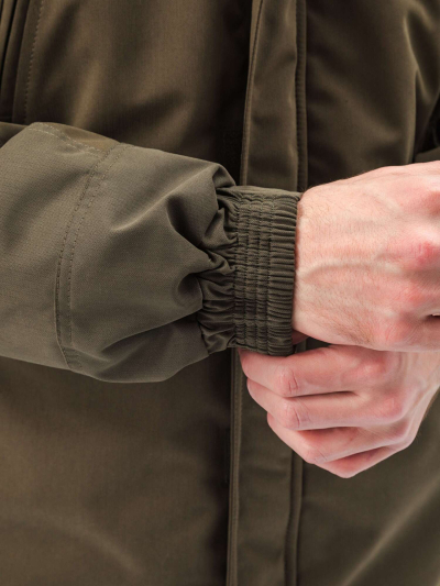 Костюм демисезонный «ГРАСК» куртка/брюки. цвет: хаки/т.хаки, ткань: Исландия