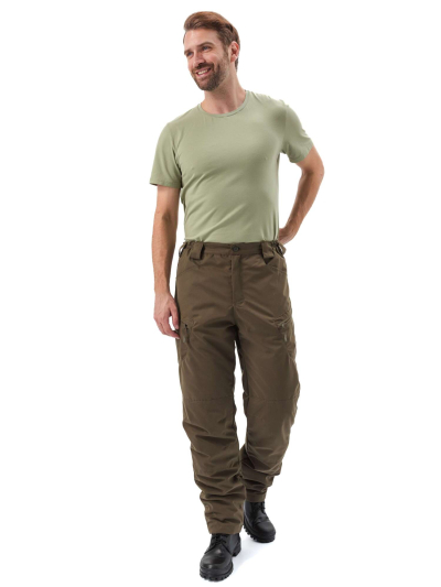 Костюм демисезонный «ГРАСК» куртка/брюки. цвет: хаки/т.хаки, ткань: Исландия