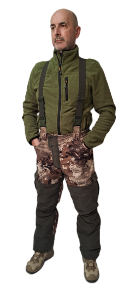 Костюм зимний «ГЕРКОН» куртка/брюки, цвет: кмф "ТАЙГА/т.хаки", ткань: Алова/Финляндия