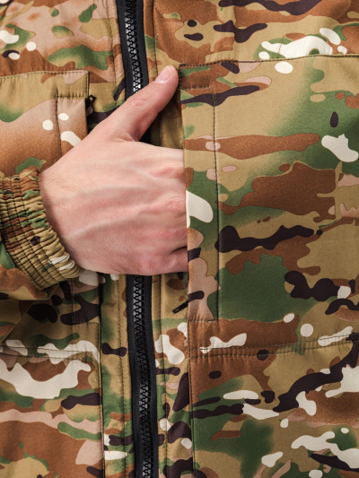 Костюм "КАСКАД" куртка/брюки, цвет: кмф "Мультикам ", ткань: Полофлис